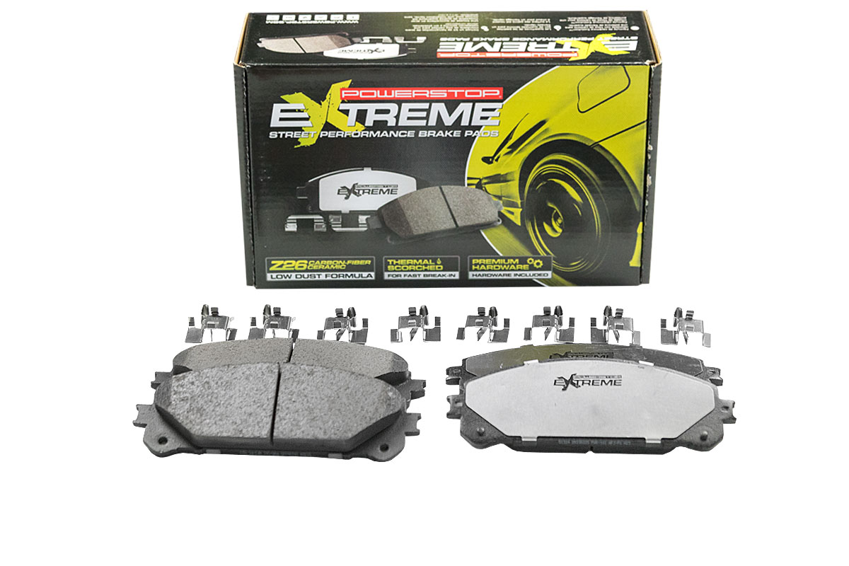 Передние керамические колодки Evolution PLUS Z17 для Lexus ES VI, NX I, II, RX III, IV, Toyota Alphard III, Camry (XV70), Highlander (U50), RAV4 (XA40)