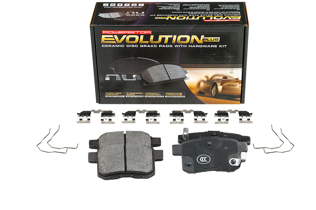 Задние керамические колодки Evolution PLUS Z17 для Acura TSX CU2