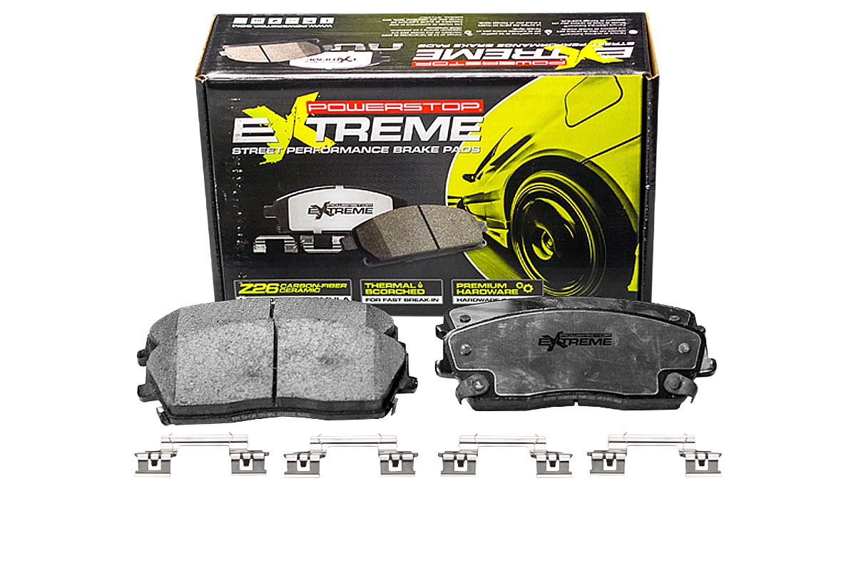 Передние керамические колодки Extreme Street Performance Z26 для Chrysler 300C, Dodge Challenger III, Charger V
