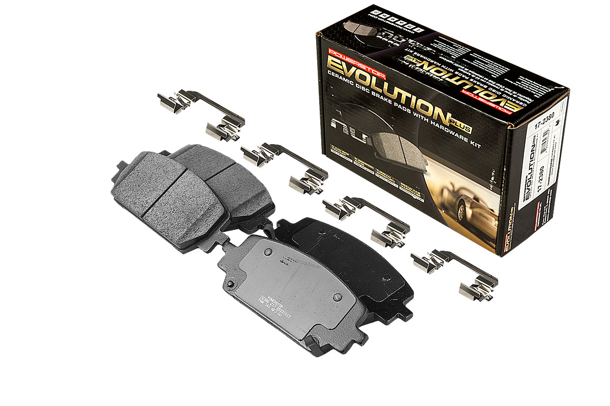 Передние керамические колодки Evolution PLUS Z17 для Genesis G80, Hyundai Santa Fe, Kia Sorento