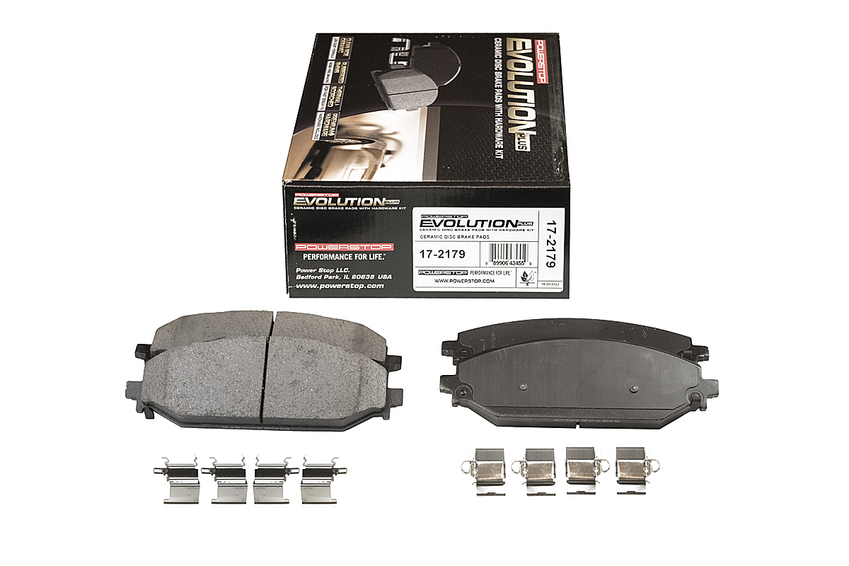 Передние керамические колодки Evolution PLUS Z17 для Dodge RAM 1500 DT6R91