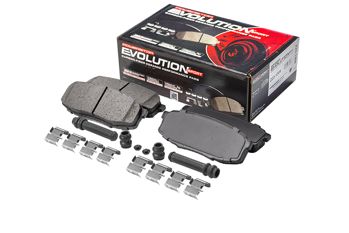 Задние керамические колодки Evolution Sport Z23 для Lexus LX III, Toyota Land Cruiser 200, Sequoia II, Tundra II