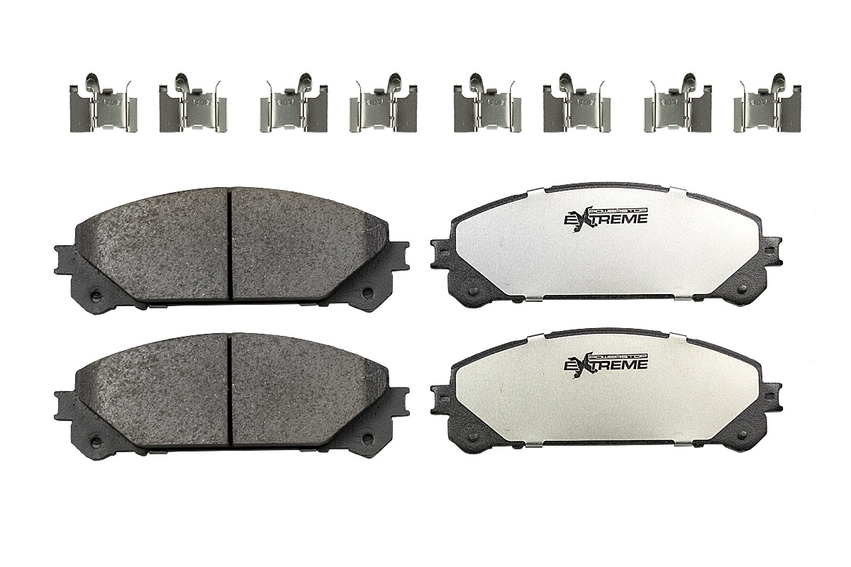 Передние керамические колодки Evolution PLUS Z17 для Lexus ES VI, NX I, II, RX III, IV, Toyota Alphard III, Camry (XV70), Highlander (U50), RAV4 (XA40)