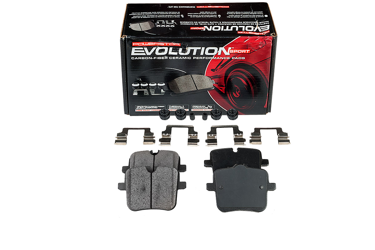 Задние керамические колодки Evolution Sport Z23 для BMW 5, 7, 8, X5, X6, X7