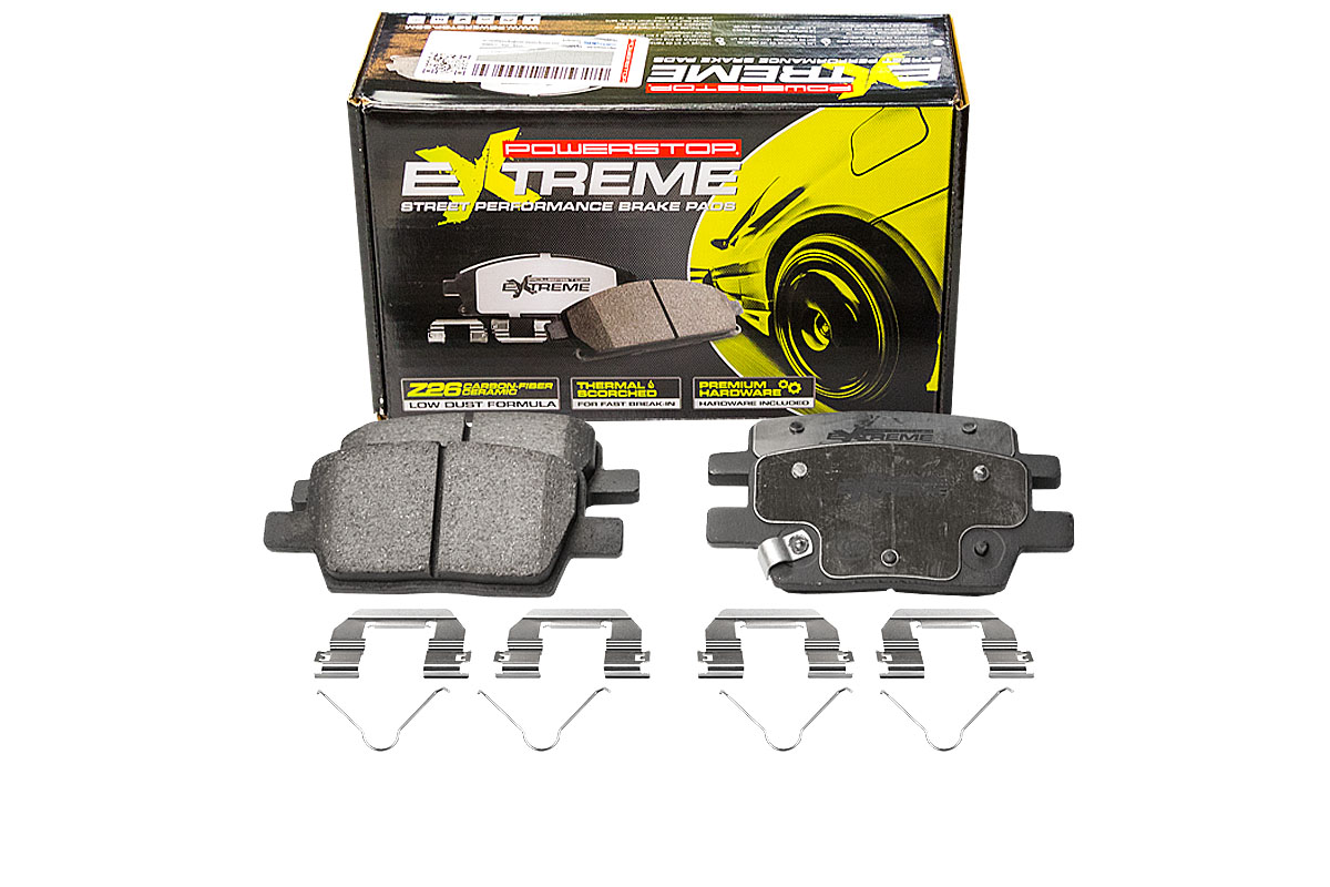 Задние керамические колодки Extreme Street Performance Z26 для Cadillac CT6 I, XT5 I, Chevrolet Camaro VI, Traverse II