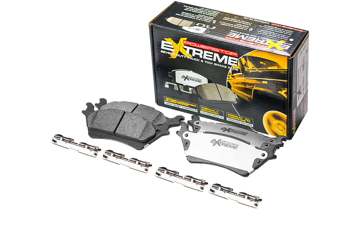 Задние керамические колодки Extreme Truck & Tow Z36 для Ford F150 XIII