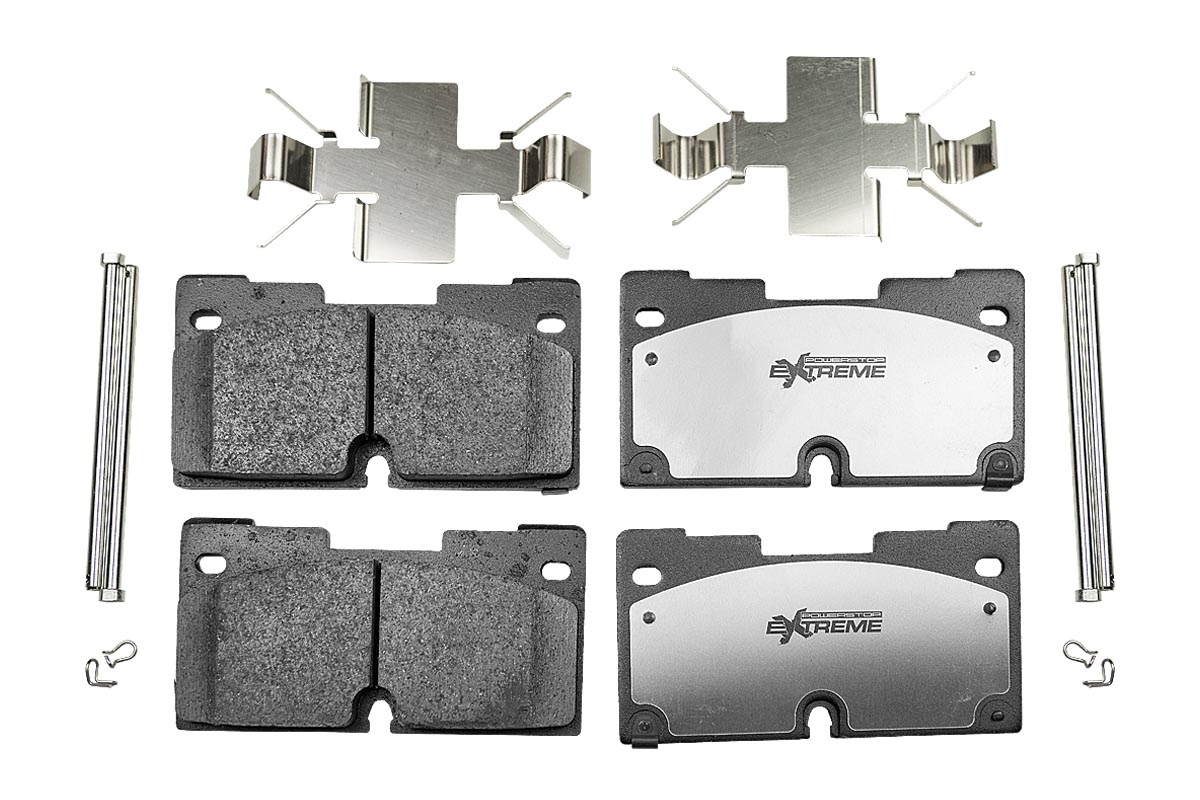 Передние керамические колодки Extreme Truck & Tow Z36 для GMC SIERRA 1500 TK10543