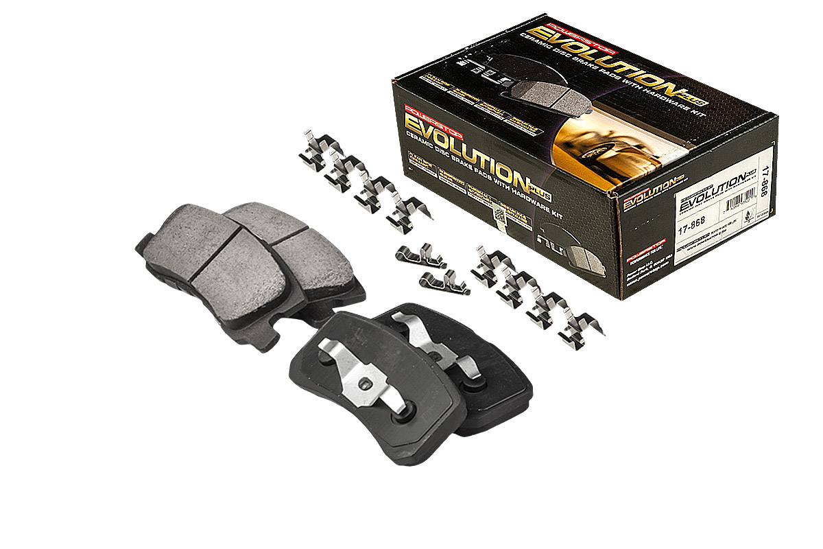 Задние керамические колодки Evolution PLUS Z17 для Citroen C3 Aircross, C4 Aircross, Jeep Compass, Mitsubishi ASX, Lancer, Outlander, Pajero, Pajero Sport, Peugeot 4007, 4008