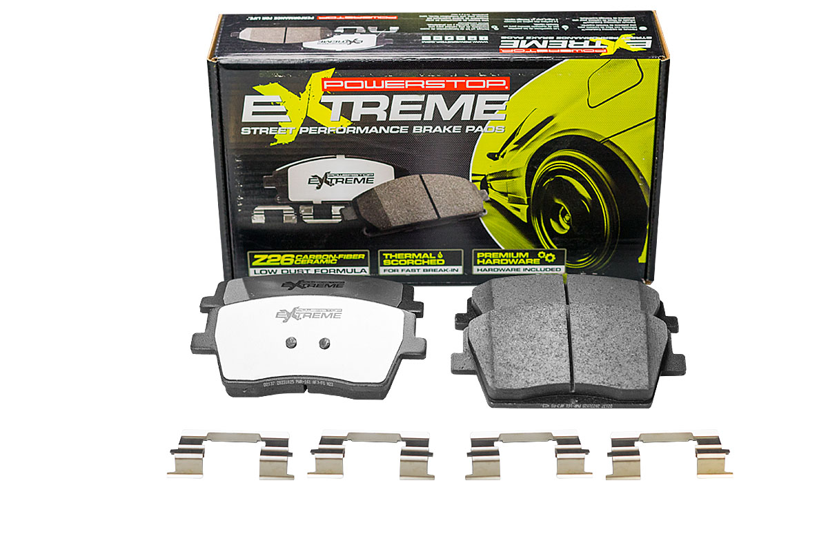 Передние керамические колодки Extreme Street Performance Z26 для Geely Tugella, Volvo XC40
