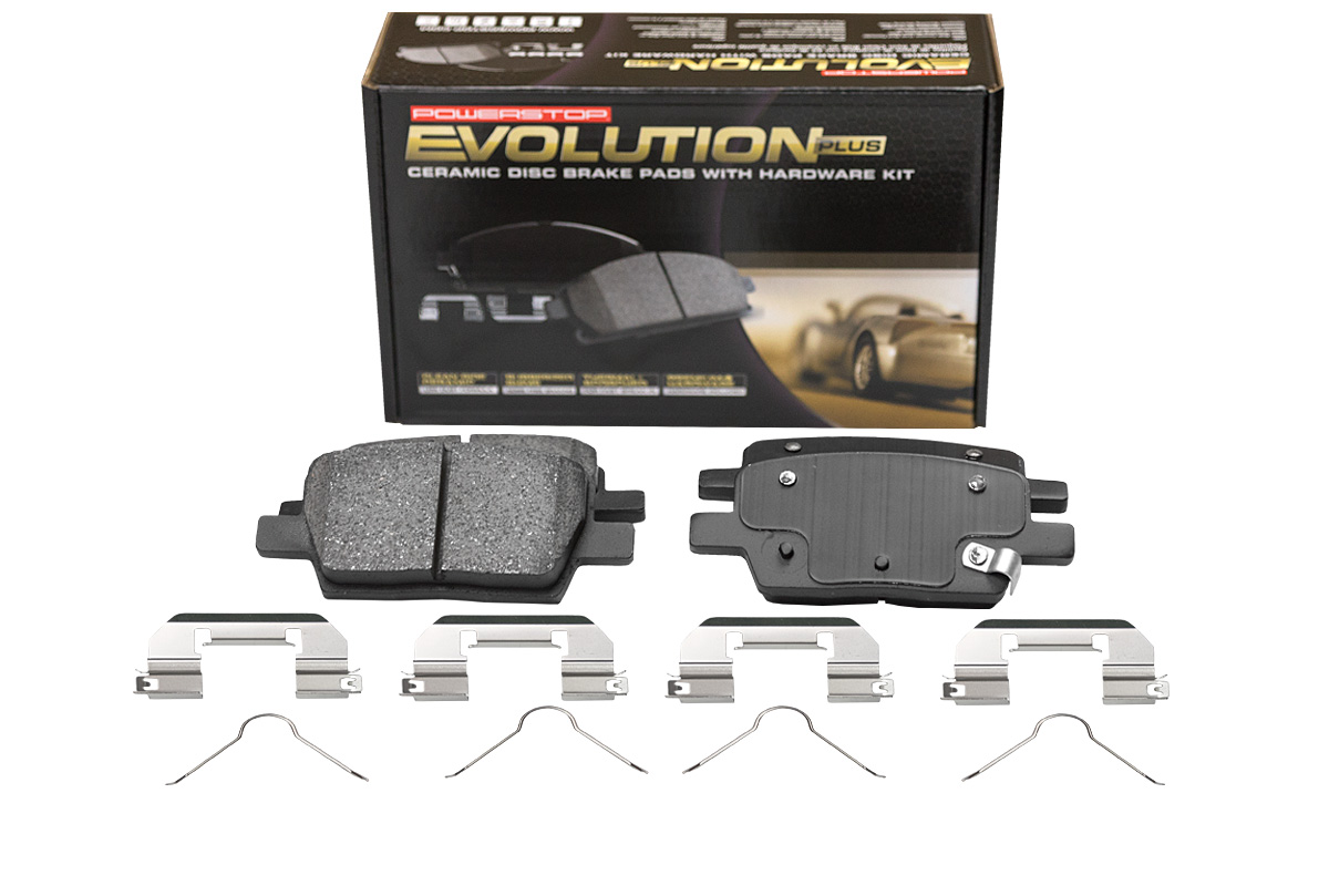 Задние керамические колодки Evolution PLUS Z17 для Ford Mustang 2014+