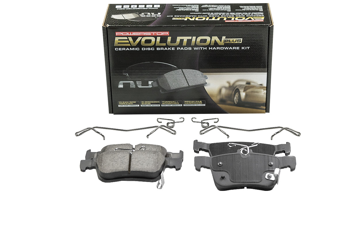 Задние керамические колодки Evolution PLUS Z17 для Acura RDX III, Honda Civic X