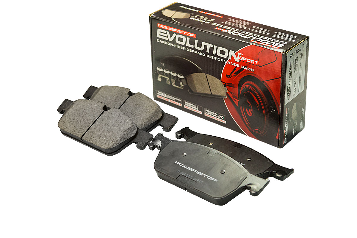 Передние керамические колодки Evolution Sport Z23 для Mercedes-Benz GL-Класс (X166), GLE (W166), GLE Coupe (C292), GLS (X166), M-Класс (W166)