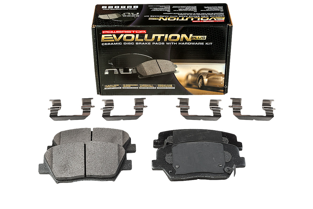Передние керамические колодки Evolution PLUS Z17 для KIA CARENS 12 DOMPA412