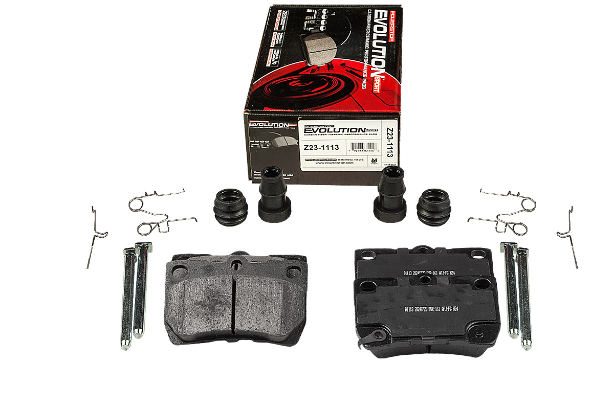 Задние керамические колодки Evolution Sport Z23 для Lexus GS, Toyota Crown