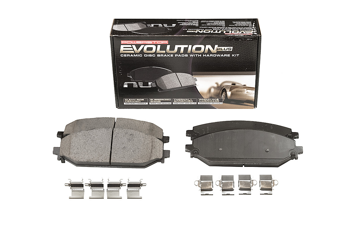 Передние керамические колодки Evolution PLUS Z17 для Dodge RAM 1500 DT6R91