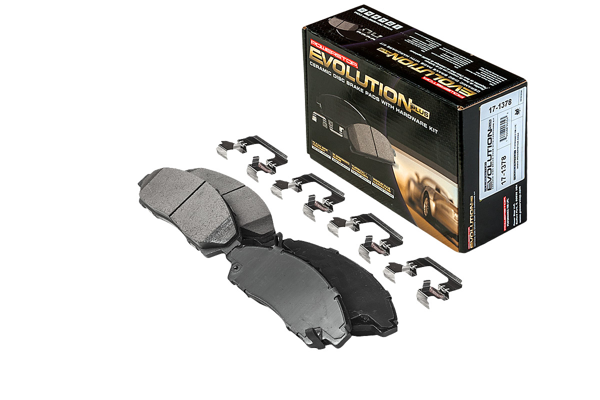 Передние керамические колодки Evolution PLUS Z17 для Acura MDX, RLX, ZDX, Cadillac XT5, XT6, Chevrolet Blazer, Traverse, Honda Legend, Pilot