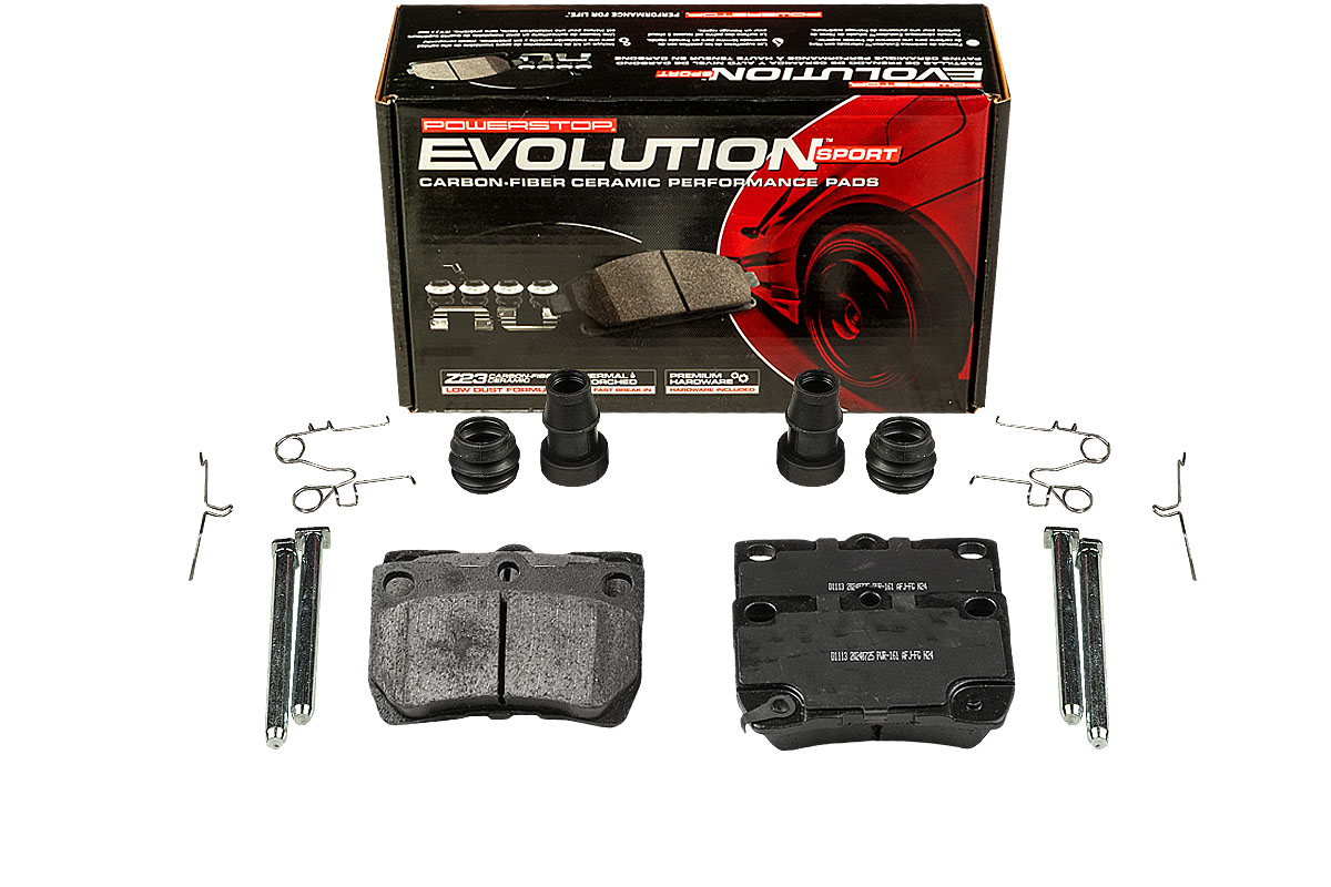 Задние керамические колодки Evolution Sport Z23 для Lexus GS, Toyota Crown