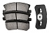 Задние керамические колодки Evolution PLUS Z17 для Citroen C3 Aircross, C4 Aircross, Jeep Compass, Mitsubishi ASX, Lancer, Outlander, Pajero, Pajero Sport, Peugeot 4007, 4008