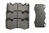 Передние керамические колодки Evolution PLUS Z17 для Land Rover Discovery V, Range Rover IV, Range Rover Sport II