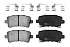 Задние керамические колодки Evolution PLUS Z17 для Cadillac XTS, Chevrolet Impala, Malibu, Opel Insignia