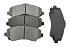 Передние керамические колодки Evolution Sport Z23 для Chrysler Voyager, Dodge Journey, Jeep Wrangler