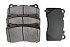 Передние керамические колодки Evolution Sport Z23 для Cadillac, Chevrolet, Ford, Mitsubishi, Opel, Subaru, Tesla