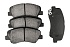 Передние керамические колодки Evolution PLUS Z17 для Geely Emgrand, Hyundai Creta, Elantra, i30, Santa Fe, Kia Ceed, Cerato, Rio