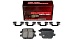 Задние керамические колодки Evolution Sport Z23 для Ford Focus, Galaxy, Kuga, Mondeo, S-MAX, Land Rover Freelander, Volvo S80, V70, XC70