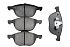 Передние керамические колодки Evolution PLUS Z17 для Mazda 3, Ford C-MAX, Focus, Kuga, Volvo S40, V40, V50