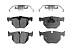 Задние керамические колодки Evolution PLUS Z17 для BMW X5 (E70/F15), X6 (E71/F16)