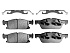 Передние керамические колодки Evolution PLUS Z17 для Aito M7, Changan CS95, Ford Edge II, Focus IV, Galaxy III, Kuga III, S-MAX II