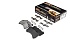 Передние керамические колодки Evolution PLUS Z17 для Cadillac CTS, Chevrolet Camaro, Dodge Challenger, Charger, Durango, Jeep Grand Cherokee, Nissan GT-R