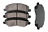 Передние керамические колодки Evolution Sport Z23 для Dodge Caliber, Jeep Compass, Mitsubishi ASX, Lancer, Outlander