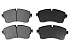Передние керамические колодки Evolution PLUS Z17 для Land Rover Defender II, Discovery V, Range Rover IV, Range Rover Evoque II, Range Rover Sport II