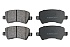 Задние керамические колодки Evolution Sport Z23 для Ford Galaxy II, S-MAX I, Land Rover Freelander II, Volvo S60 II, S80 II, V60 I, V70 III, XC70 II
