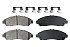 Передние керамические колодки Evolution PLUS Z17 для Acura MDX, RLX, ZDX, Cadillac XT5, XT6, Chevrolet Blazer, Traverse, Honda Legend, Pilot