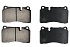 Передние керамические колодки Evolution Sport Z23 для Audi A3, TT, Range Rover, Range Rover Sport, SEAT Leon, Volkswagen Touareg