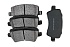 Задние керамические колодки Evolution Sport Z23 для Ford Galaxy II, S-MAX I, Land Rover Freelander II, Volvo S60 II, S80 II, V60 I, V70 III, XC70 II