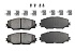 Передние керамические колодки Evolution PLUS Z17 для Toyota Auris II, RAV4 III (XA30), IV (XA40)