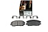 Передние керамические колодки Evolution PLUS Z17 для Acura MDX, RLX, ZDX, Cadillac XT5, XT6, Chevrolet Blazer, Traverse, Honda Legend, Pilot