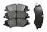 Передние керамические колодки Evolution PLUS Z17 для Land Rover Defender, Discovery, Discovery Sport, Range Rover, Range Rover Evoque, Range Rover Sport