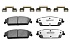 Задние керамические колодки Extreme Truck & Tow Z36 для Cadillac Escalade III, Chevrolet Tahoe III