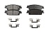 Задние керамические колодки Evolution PLUS Z17 для Cadillac Escalade IV, Chevrolet Tahoe IV