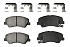 Передние керамические колодки Evolution PLUS Z17 для Geely Emgrand, Hyundai Creta, Elantra, i30, Santa Fe, Kia Ceed, Cerato, Rio