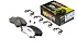 Передние керамические колодки Extreme Street Performance Z26 для Citroen C3 Aircross, C4 Aircross, Dodge Caliber, Jeep Compass, Patriot, Mitsubishi ASX, Eclipse, Lancer, Outlander, Peugeot 4008