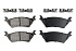 Задние керамические колодки Evolution PLUS Z17 для Ford F150 2007+