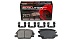 Передние керамические колодки Evolution Sport Z23 для Chevrolet Equinox III, Malibu IX